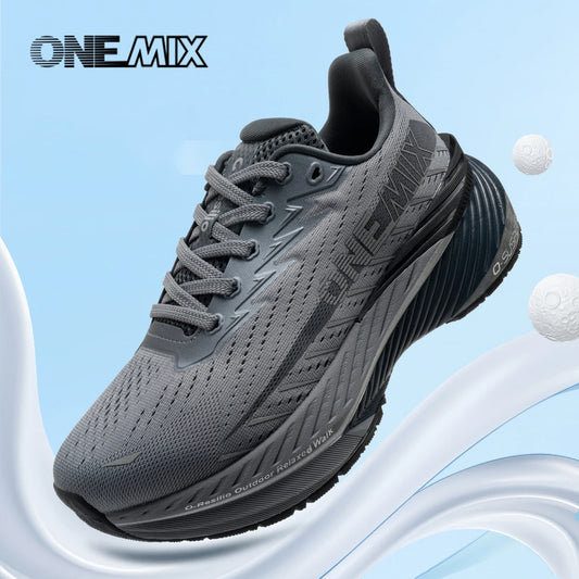 ONEMIX Cross Country Shoes Non-Slip Male Sneakers Outdoor Sport Walking Jogging