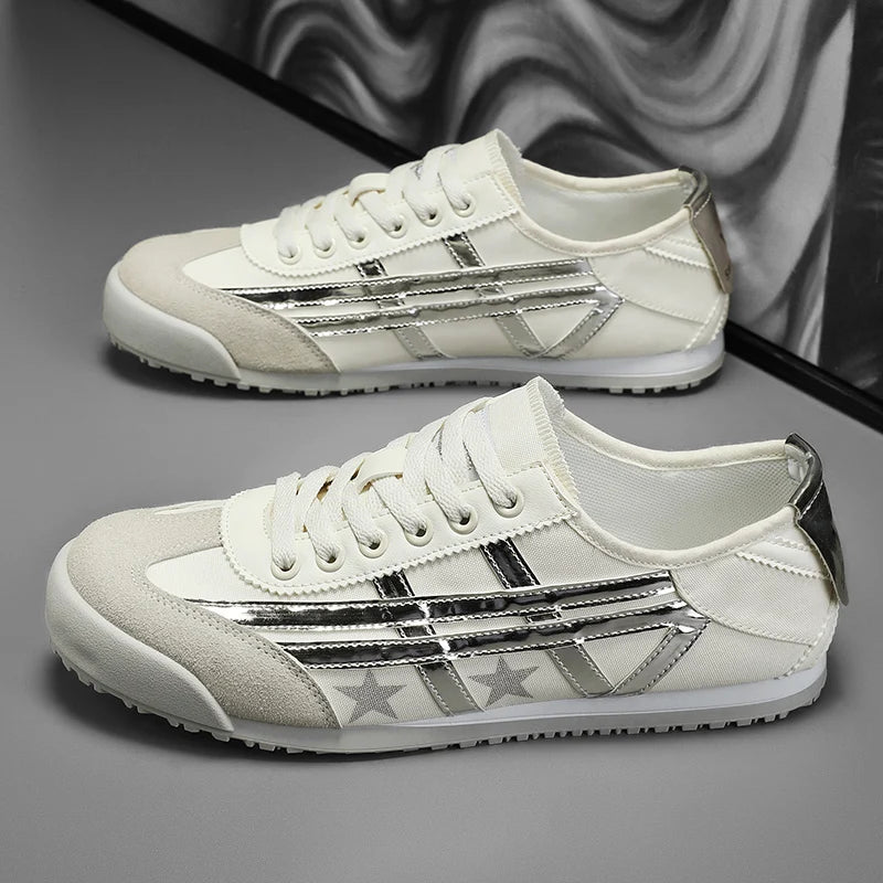 Canvas Men Casual Shoes Classic Fashion Male Breathable Walking Sport Sneakers