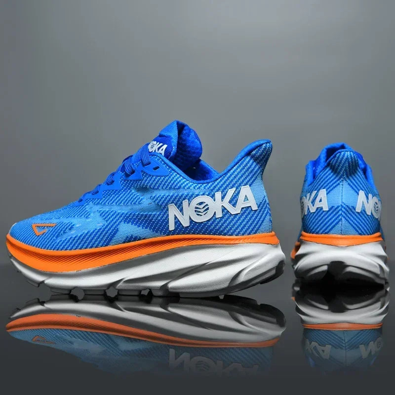 Men Sports Running Shoes Casual Carbon Plate Marathon Breathable Lightweight