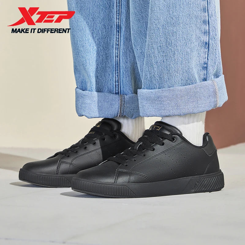 Xtep Skateboarding Shoes For Men Comfortable Quick-Drying Sweat-Absorbing