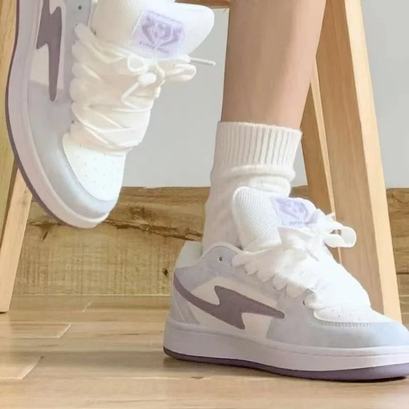 2025Autumn New High Street Lightweight Casual Shoes Retro National Trend Sneakers