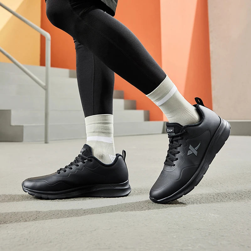 Xtep 9839 Two Cotton Version Cotton Shoes For Men  Winter Soft Sports Shoes Comfortable Stability Sneakers 876419370045