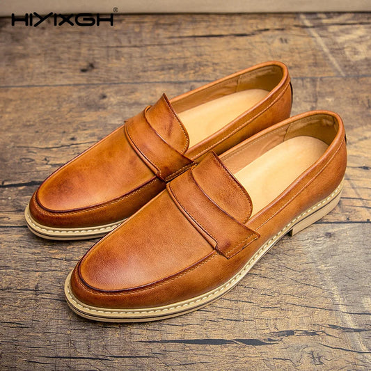 Italian Brand High-quality Handmade Sole Loafers Low Cut Comfortable