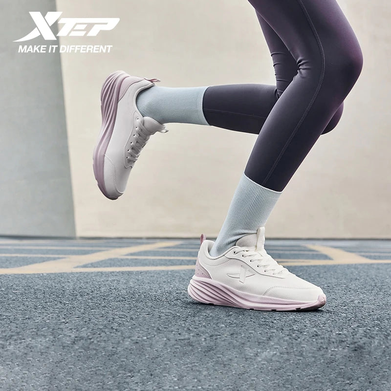 Xtep Running Shoe for Women Support Yu Yi Fw Cushioning Shock WaterProof
