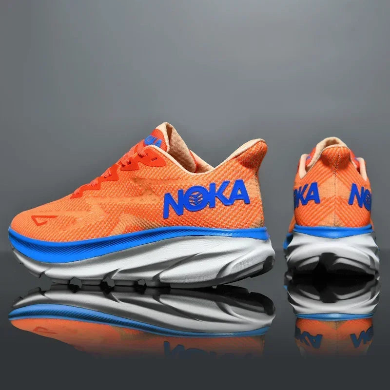 Men Sports Running Shoes Casual Carbon Plate Marathon Breathable Lightweight