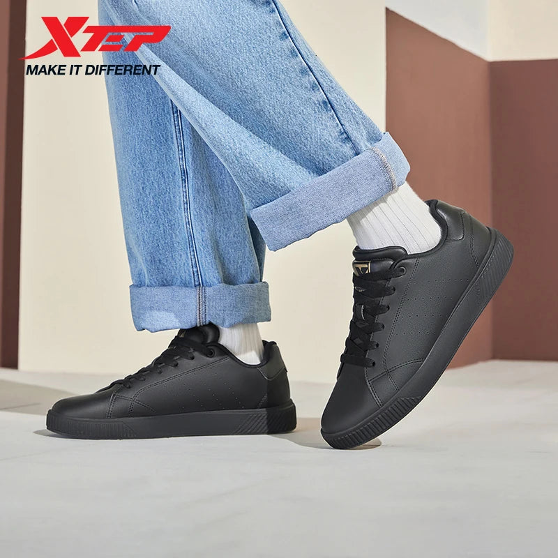 Xtep Skateboarding Shoes For Men Comfortable Quick-Drying Sweat-Absorbing