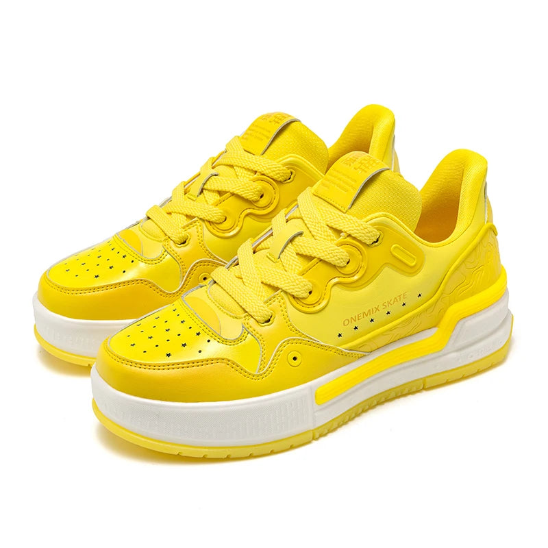 ONEMIX Board Shoes Men Breathable Shock-absorbing Bread Shoes