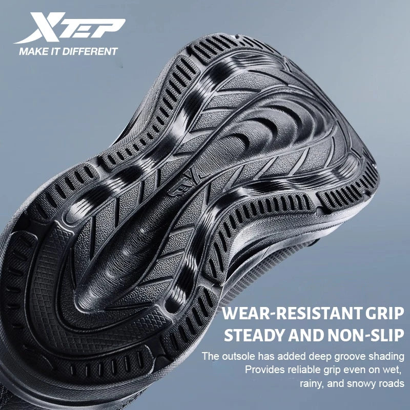 Xtep Running Shoes For Men Shock Absorption Cushioning Lightweight Sport Shoes