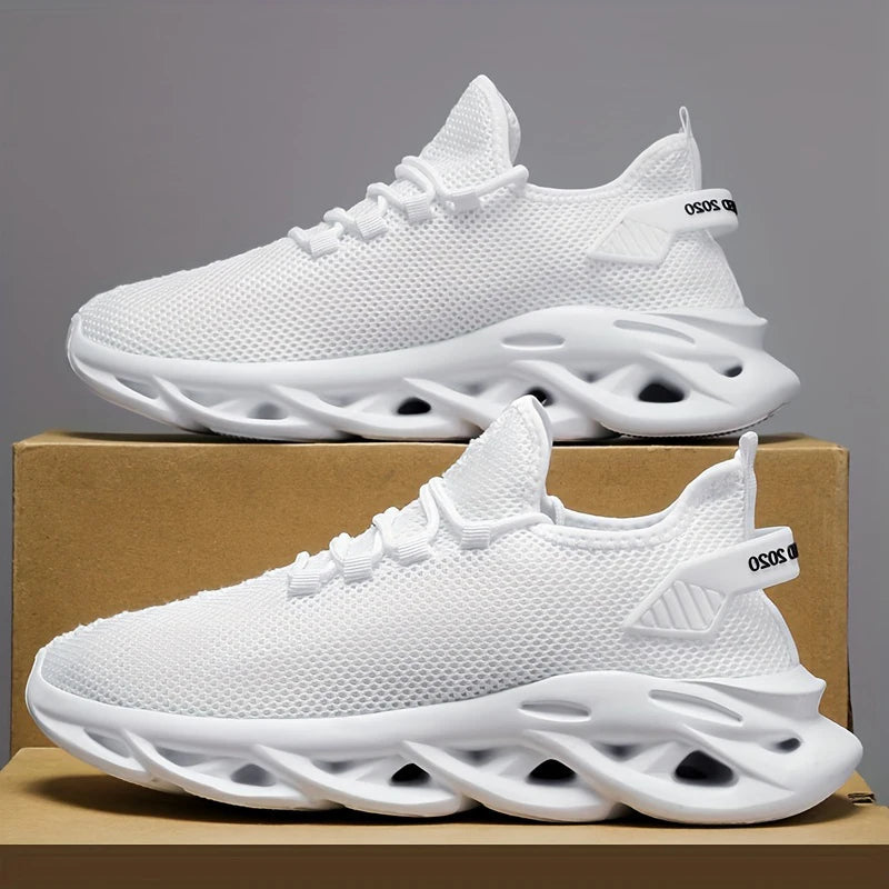 Men Sports Running Black Jogging Shoes Casual Sneakers Outdoor Breathable Mesh shoes