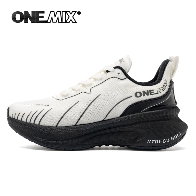 ONEMIX New Cushioning Running Shoes For Men Suitable Heavy Runners