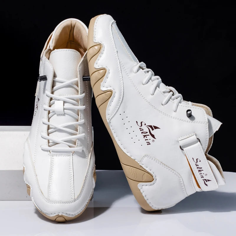 Men's Boots Autumn Breathable Men's Ankle Boots Soft Comfortable Men's Outdoor Boots