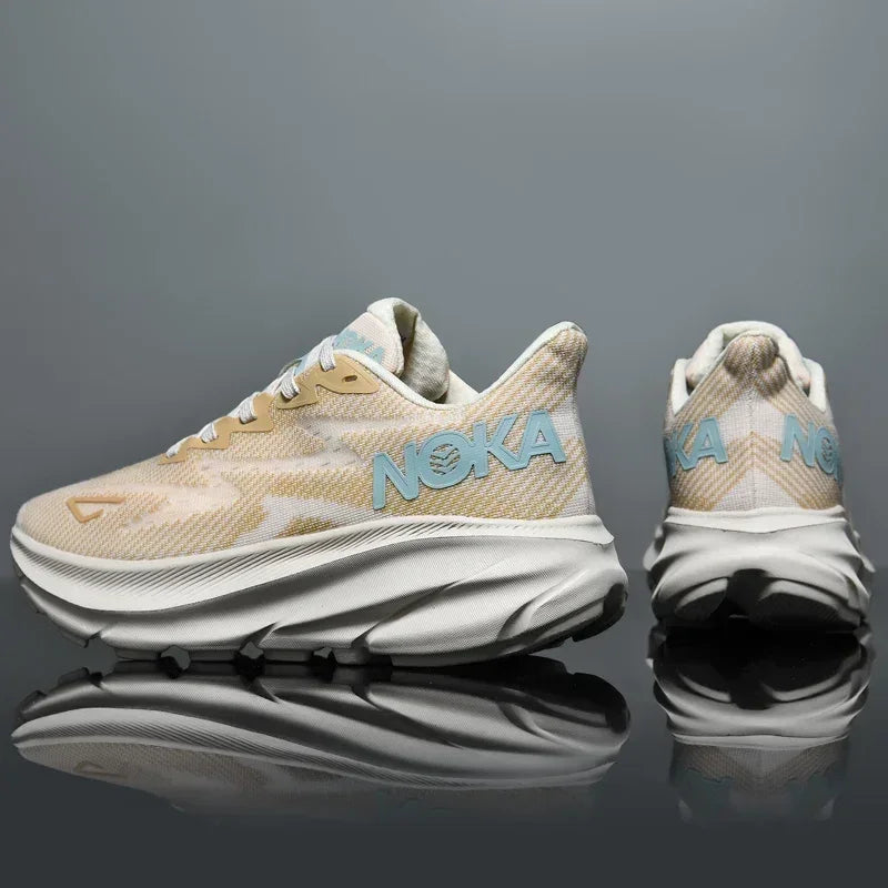 Men Sports Running Shoes Casual Carbon Plate Marathon Breathable Lightweight