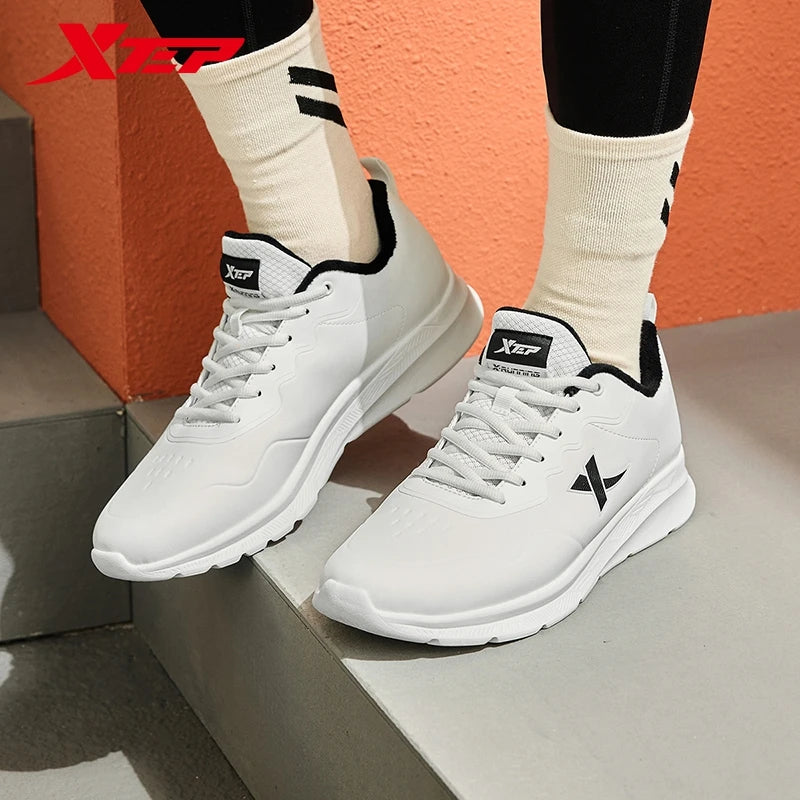 Xtep 9839 Two Cotton Version Cotton Shoes For Men  Winter Soft Sports Shoes Comfortable Stability Sneakers 876419370045
