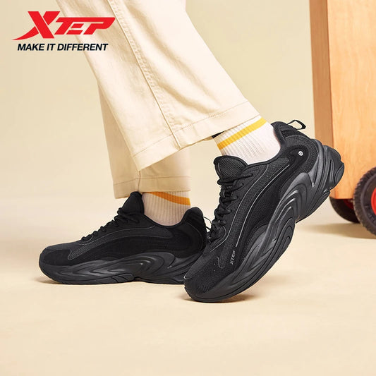 Xtep Casual Shoes For Man | Winter Street Style Support Durability Leisure Outdoor