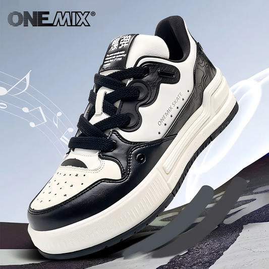 ONEMIX Board Shoes Men Breathable Shock-absorbing Bread Shoes