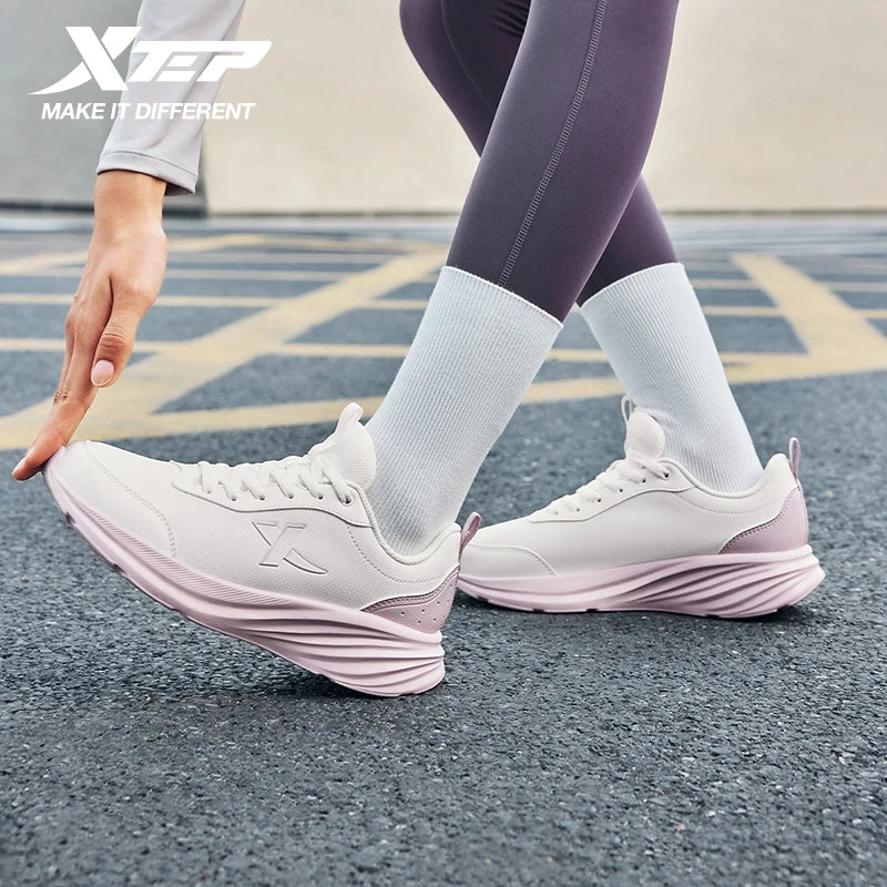 Xtep Running Shoe for Women Support Yu Yi Fw Cushioning Shock WaterProof