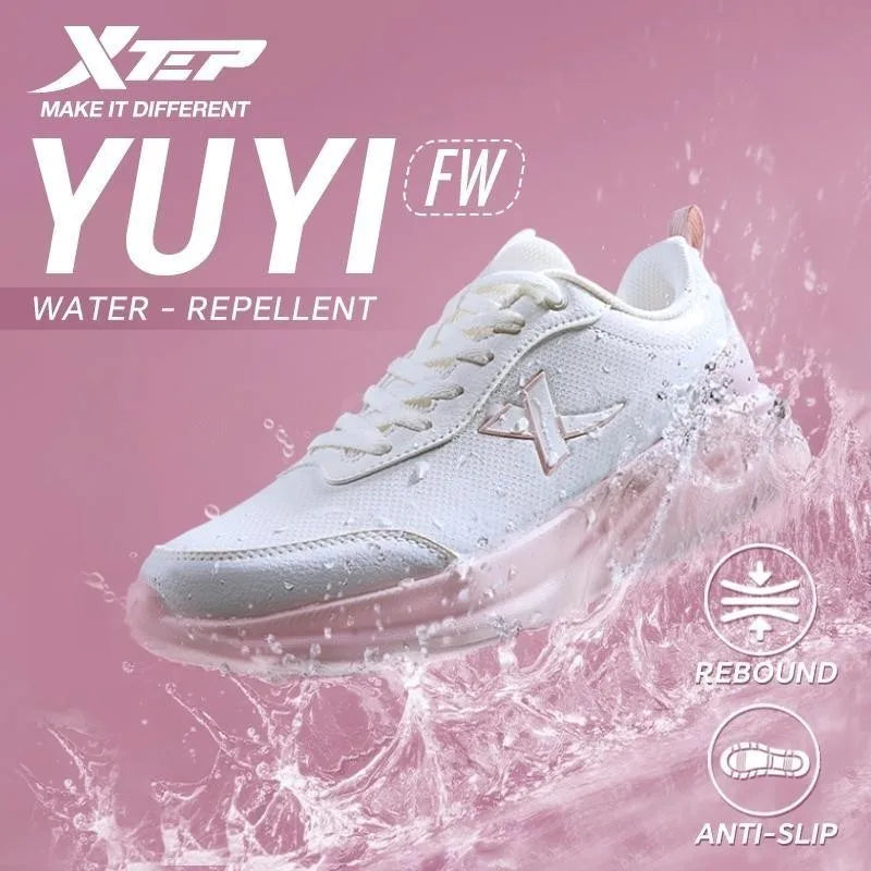 Xtep Running Shoe for Women Support Yu Yi Fw Cushioning Shock WaterProof