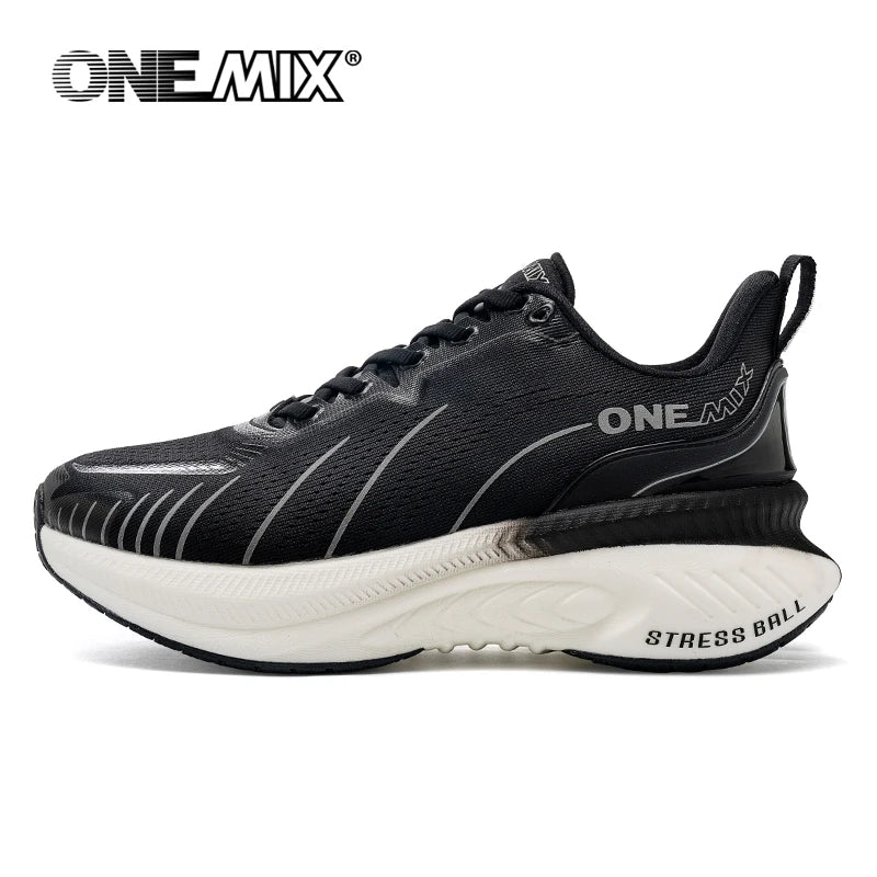 ONEMIX New Cushioning Running Shoes For Men Suitable Heavy Runners