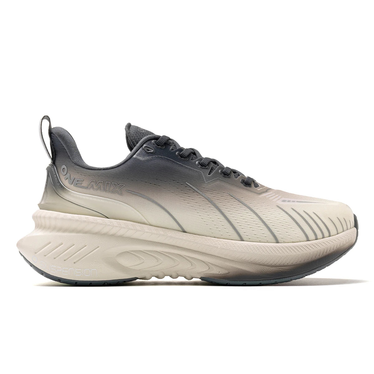 ONEMIX New Running Shoes men Autumn Winter Thick Soled Sports Shoes