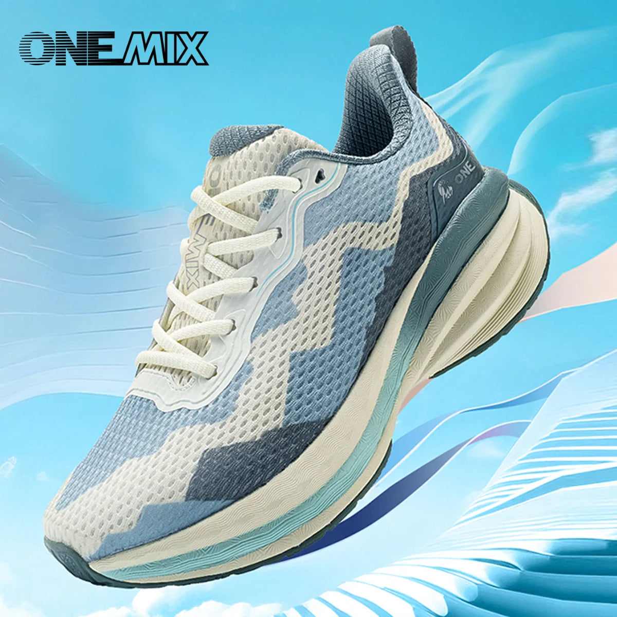 Onemix new running shoes men's sports and leisure shoes