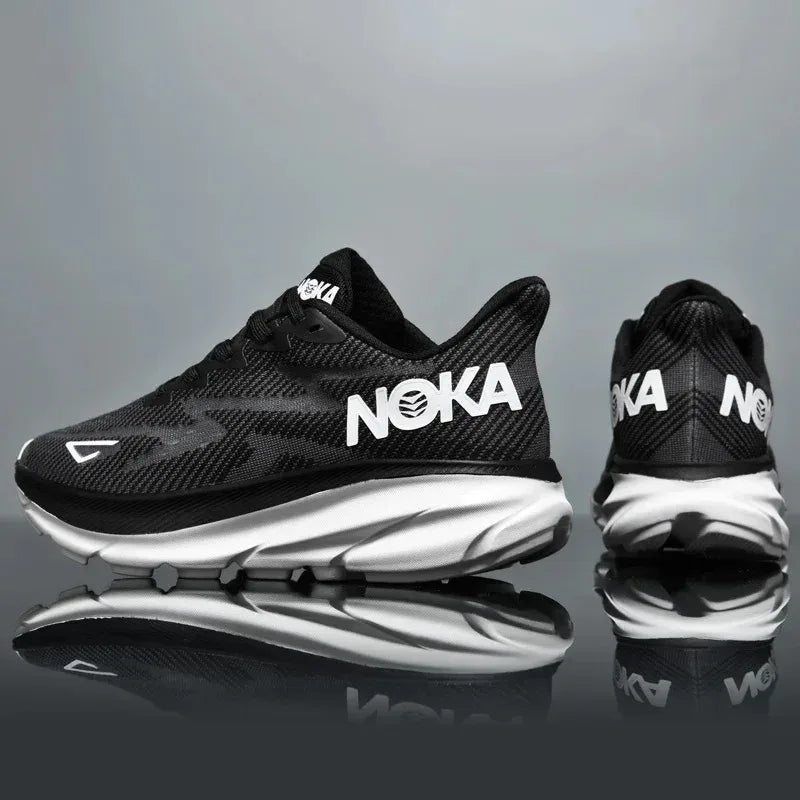 Men Sports Running Shoes Casual Carbon Plate Marathon Breathable Lightweight