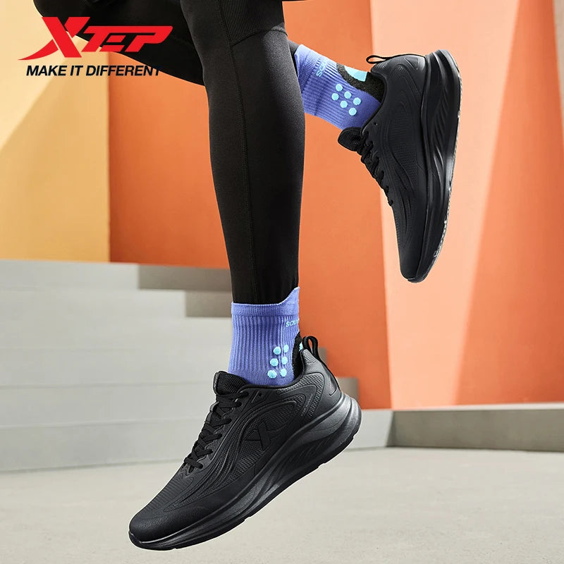 Xtep Sports Shoes For Men Durability Running Shoes Lightweight