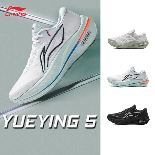LI-NING Yueying 5 Men's Running Shoes Cushioned Protective Professional