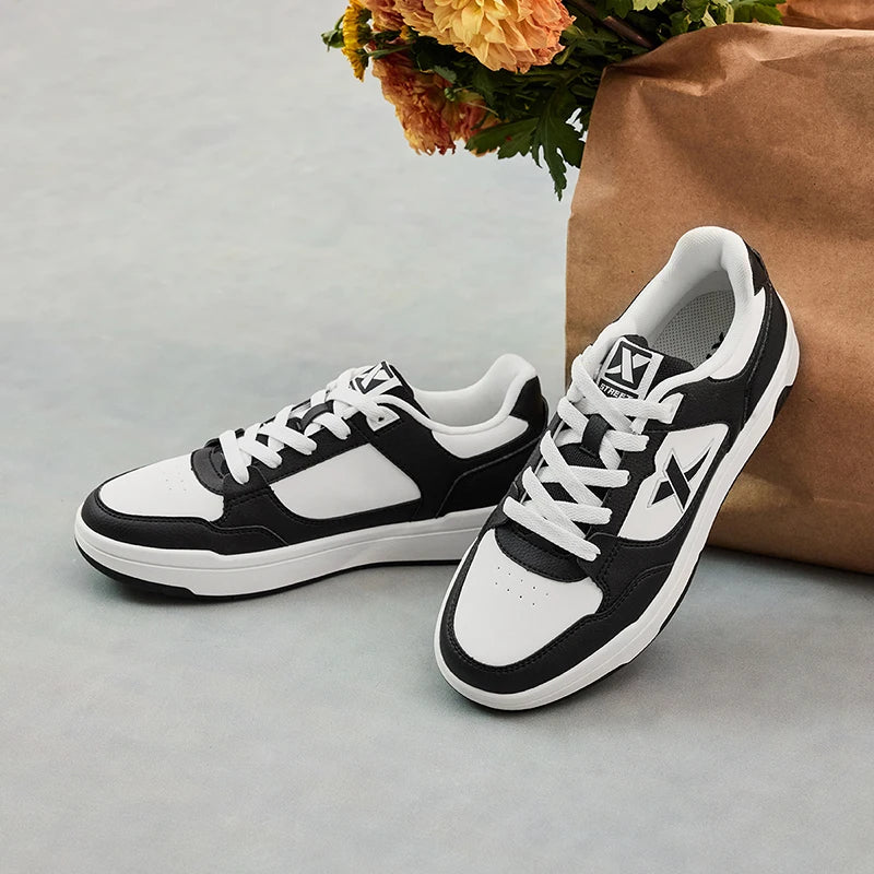 Xtep Skateboarding Shoes For Women  Winter Wear-Resistant Skate Shoes