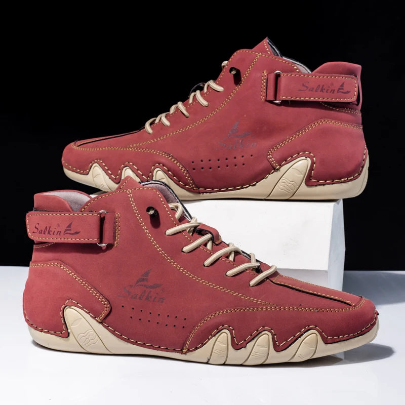 Men's Boots Autumn Breathable Men's Ankle Boots Soft Comfortable Men's Outdoor Boots