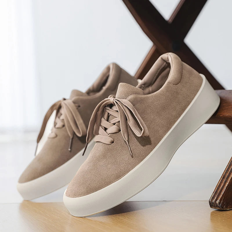 Men's shoes, niche style, versatile, work sports style, casual board shoes