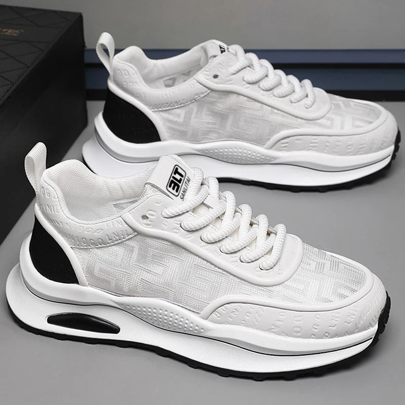 Sneakers Men Running Walking Knit Shoes Fashion Casual High Quality Sport Athletic Shoes