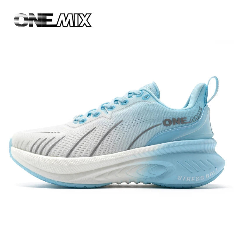 ONEMIX New Cushioning Running Shoes For Men Suitable Heavy Runners