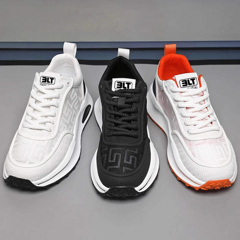 Sneakers Men Running Walking Knit Shoes Fashion Casual High Quality Sport Athletic Shoes