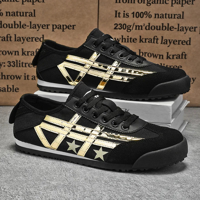 Canvas Men Casual Shoes Classic Fashion Male Breathable Walking Sport Sneakers