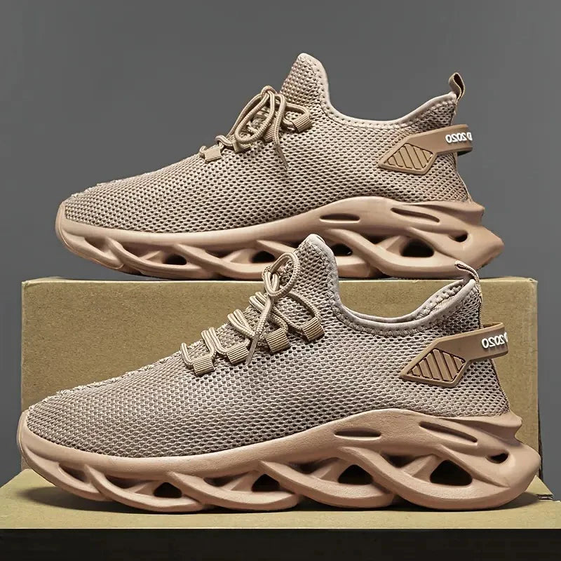 Men Sports Running Black Jogging Shoes Casual Sneakers Outdoor Breathable Mesh shoes