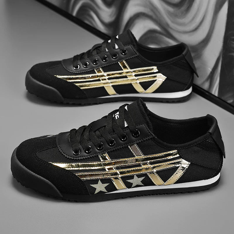 Canvas Men Casual Shoes Classic Fashion Male Breathable Walking Sport Sneakers