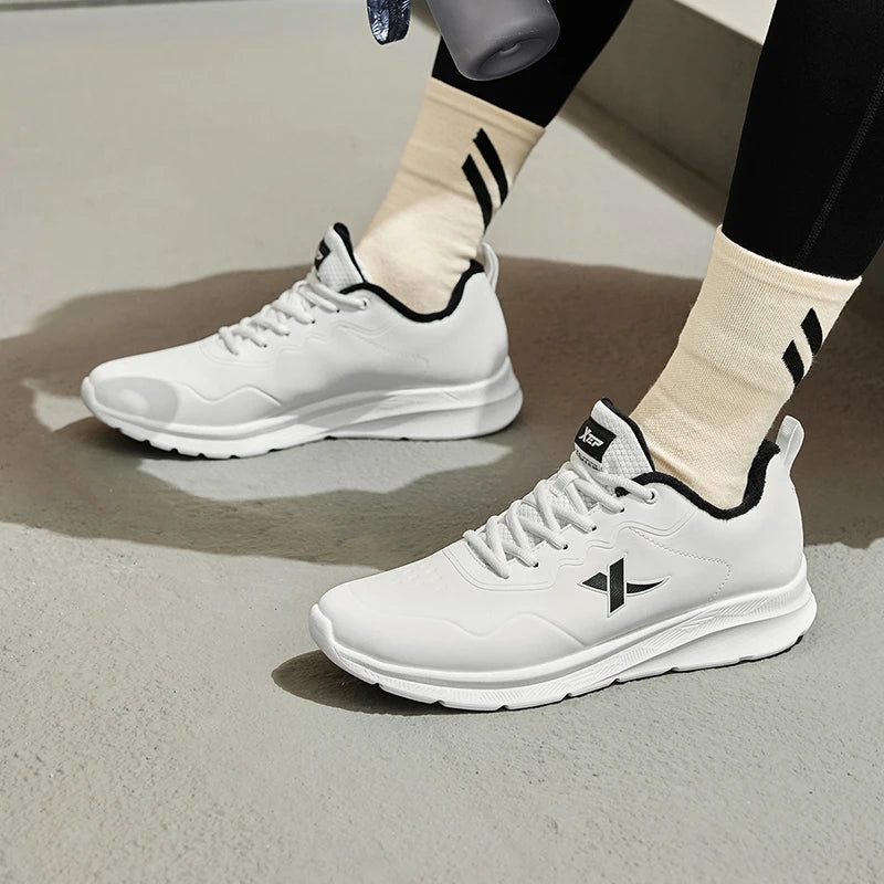 Xtep 9839 Two Cotton Version Cotton Shoes For Men  Winter Soft Sports Shoes Comfortable Stability Sneakers 876419370045