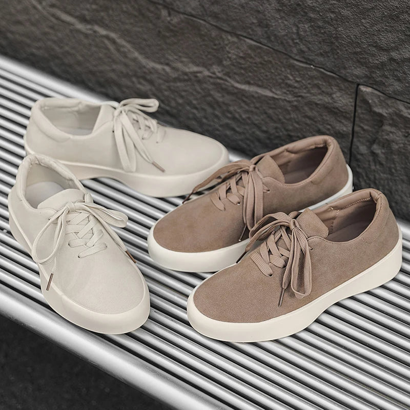 Men's shoes, niche style, versatile, work sports style, casual board shoes