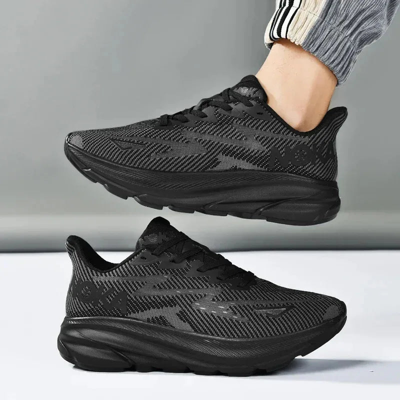 Men Sports Running Shoes Casual Carbon Plate Marathon Breathable Lightweight