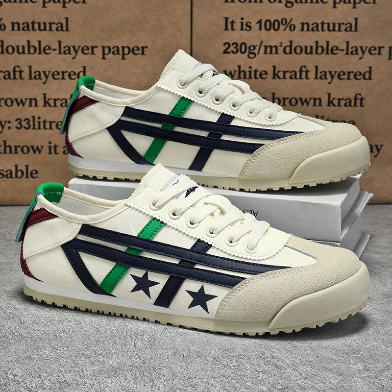 Canvas Men Casual Shoes Classic Fashion Male Breathable Walking Sport Sneakers