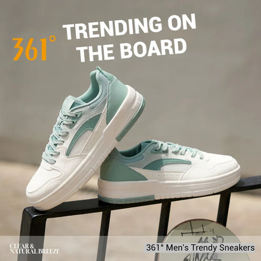 361 Degree NEW Men Skateboard Shoes Casual Splash Proof
