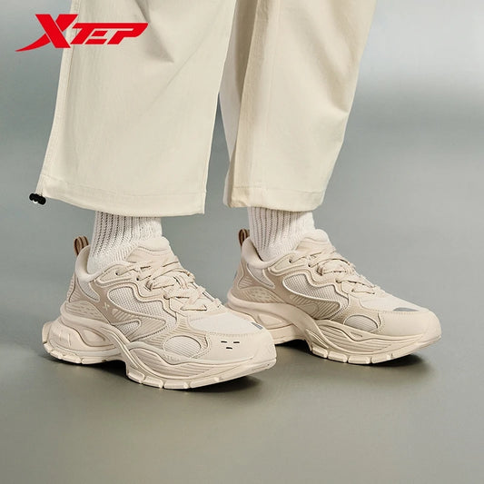 Xtep Basque Men's Casual Shoes  Winter Comfortable Support Old Daddy Shoes