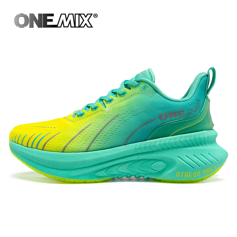 ONEMIX New Cushioning Running Shoes For Men Suitable Heavy Runners