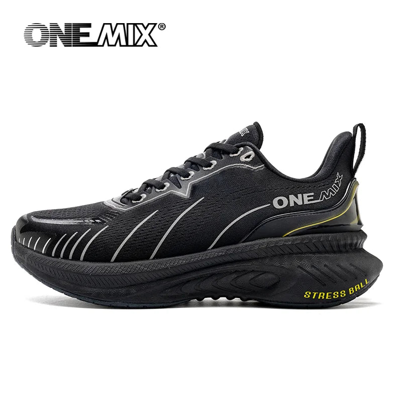 ONEMIX New Cushioning Running Shoes For Men Suitable Heavy Runners