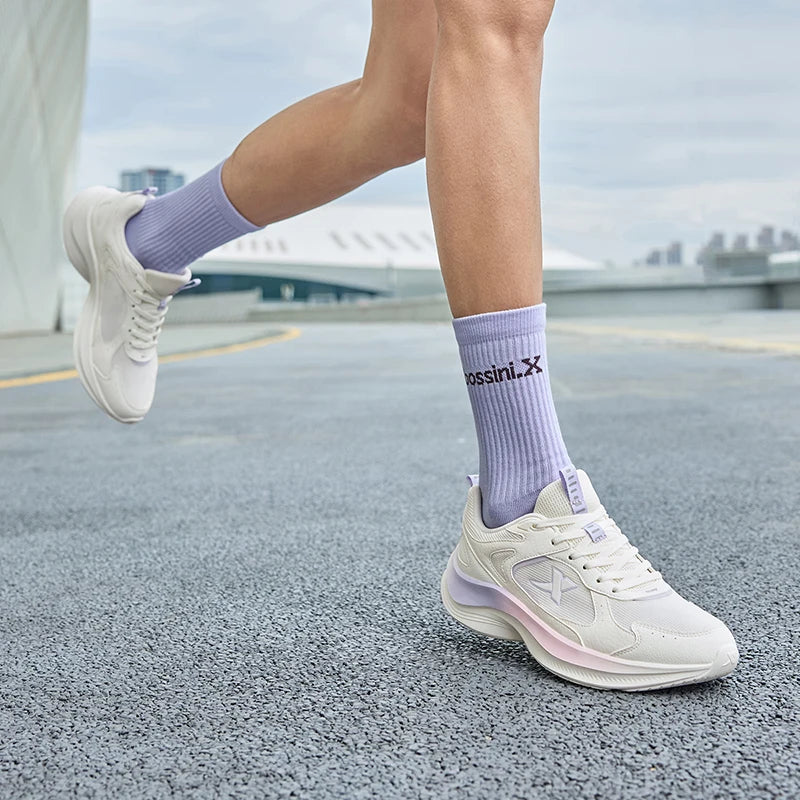 XTEP Running Shoes For Women 2026 Summer New Elastic Comfortable
