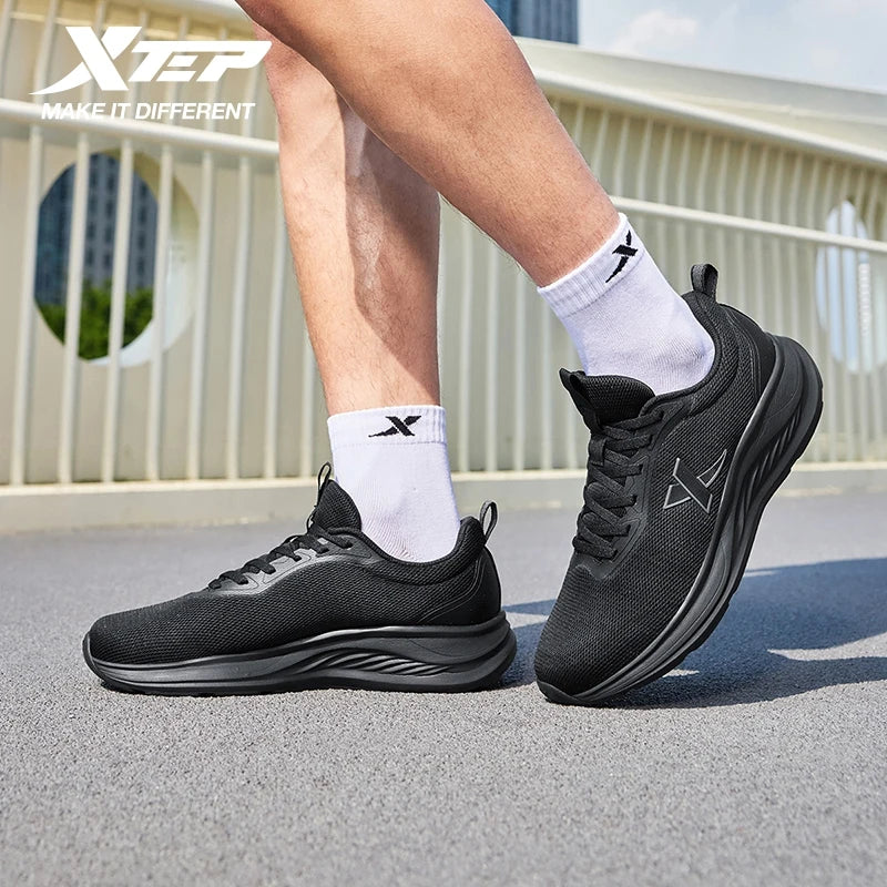 Xtep Running Shoes For Men 2026 Summer Breathable Mesh Shoes Soft-soled Shock Absorbing Lightweight Sports Shoes 875419110053