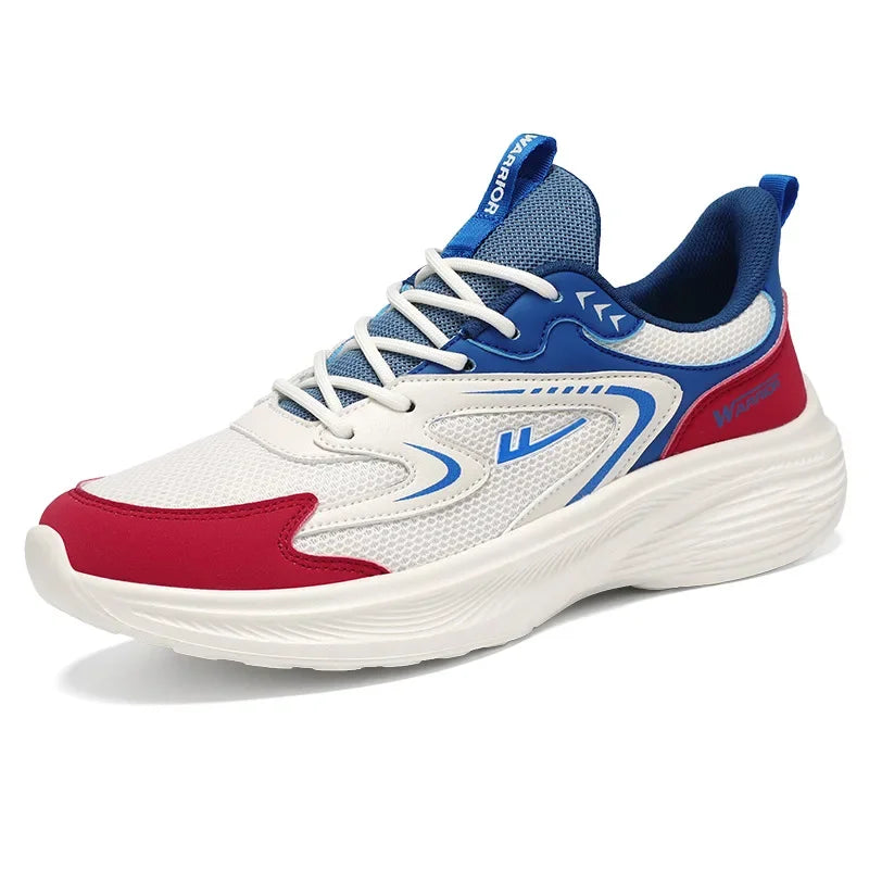 Summer Lightweight Running Shoes Soft Bottom Breathable Casual Thin Style Shock Absorption Student Sports Sneakers