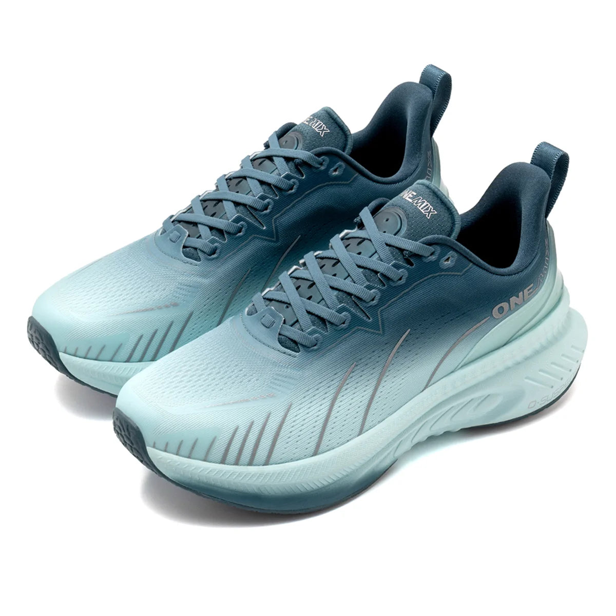 ONEMIX New Running Shoes men Autumn Winter Thick Soled Sports Shoes