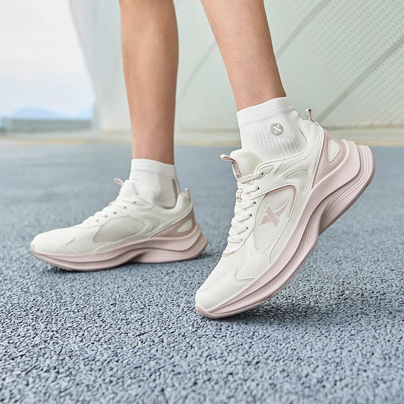 XTEP Running Shoes For Women 2026 Summer New Elastic Comfortable