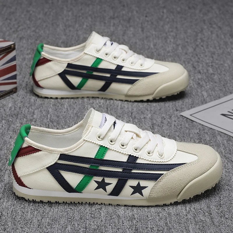 Canvas Men Casual Shoes Classic Fashion Male Breathable Walking Sport Sneakers